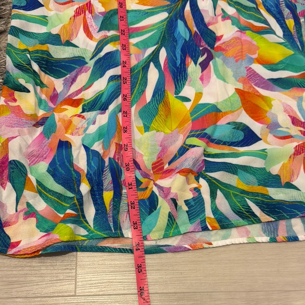 La Blanca Multicolor Floral Swim Coverup - Picture 7 of 8